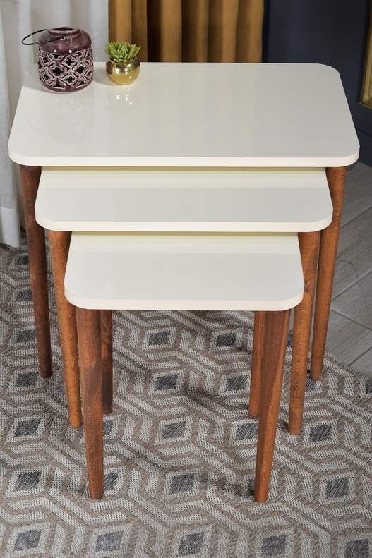 Wooden Square Zigon Coffee Table