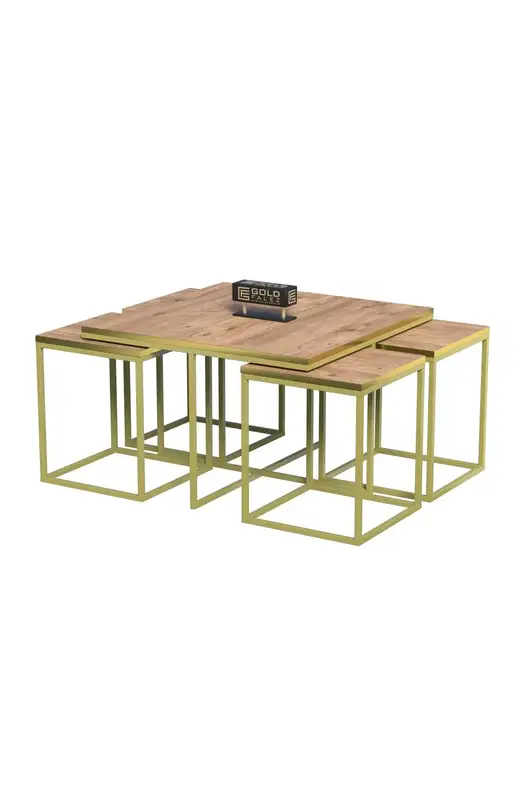 5'li Lux Altın Set