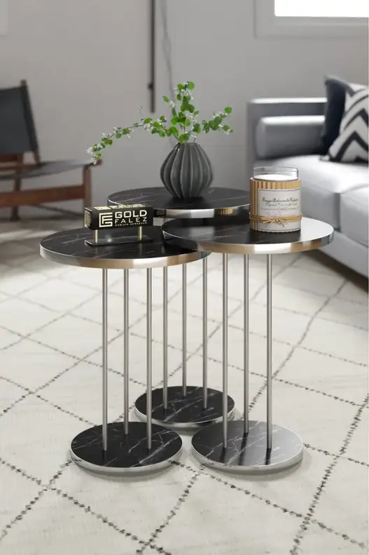 Silver Terra Zigon Coffee Table