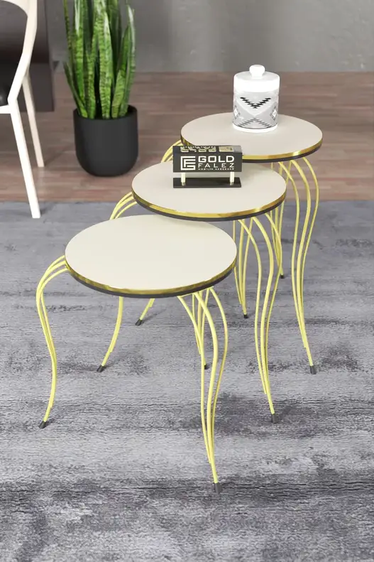 Zigon Coffee Table Luxury Double Gold