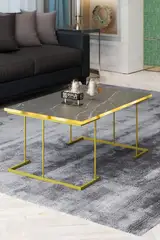 Solo Centre Coffee Table Gold