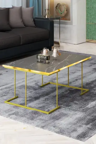 Solo Centre Coffee Table Gold