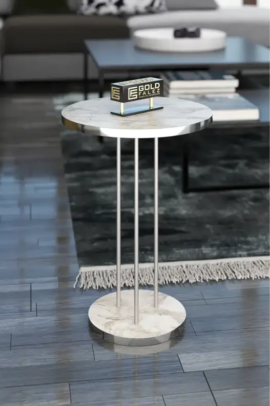 Silver Terra Zigon Coffee Table