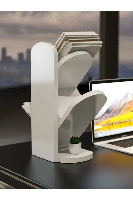 3 Shelf Desktop Bookcase