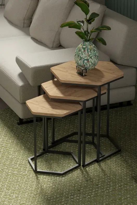 Hexagon Zigon Coffee Table