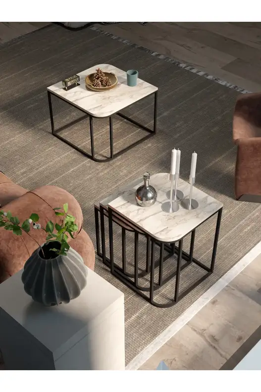 Damla Center and Zigon Coffee Table Set