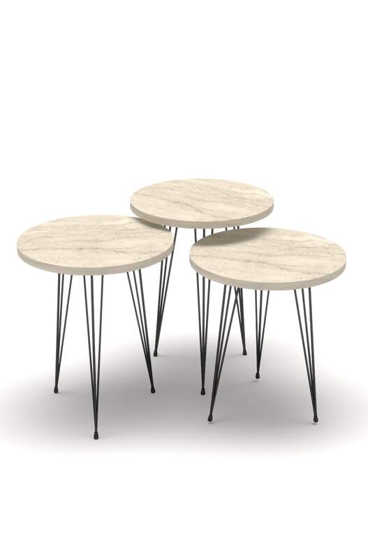 Black Wire Zigon Coffee Table
