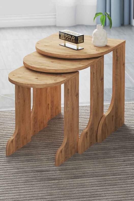 Setro 3 Piece Zigon Coffee Table