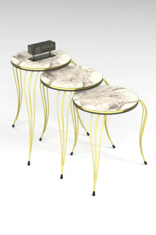 Zigon Coffee Table Luxury Double Gold