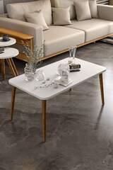 Wooden Centre Coffee Table Square