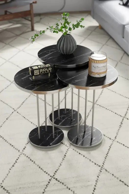 Silver Terra Zigon Coffee Table