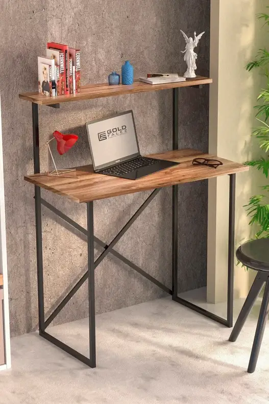 Çalışma Masası Kitaplıklı