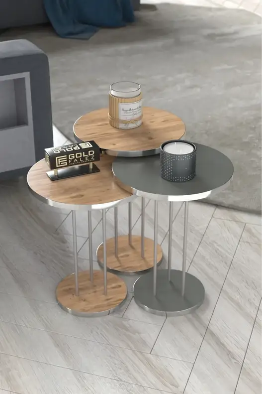 Silver Terra Zigon Coffee Table
