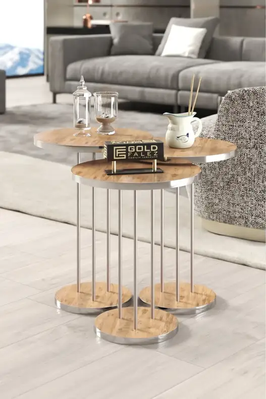 Silver Terra Zigon Coffee Table