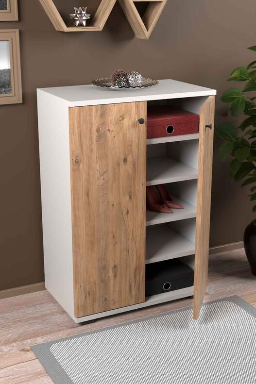 Clamshell Shoe Rack