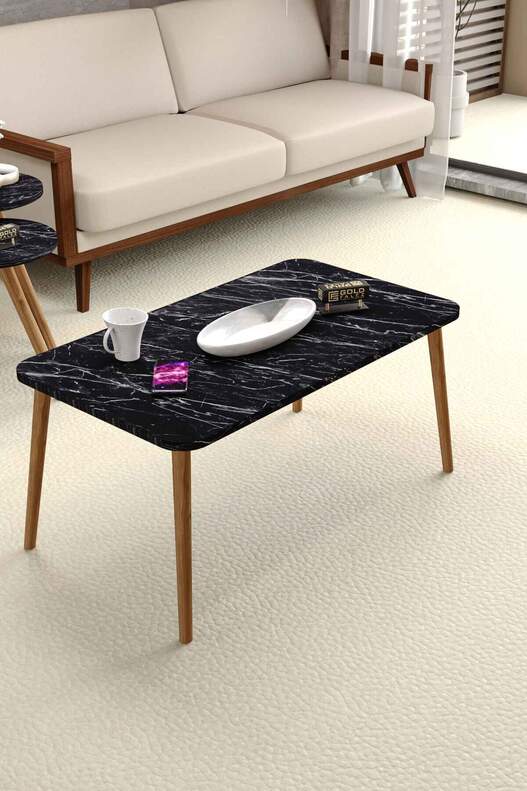 Wooden Centre Coffee Table Square