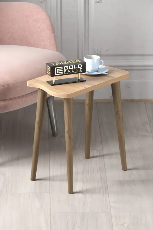 Zigon Coffee Table Wooden 4 Piece Square