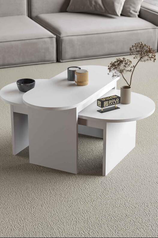 Setro 2 Piece Middle Coffee Table