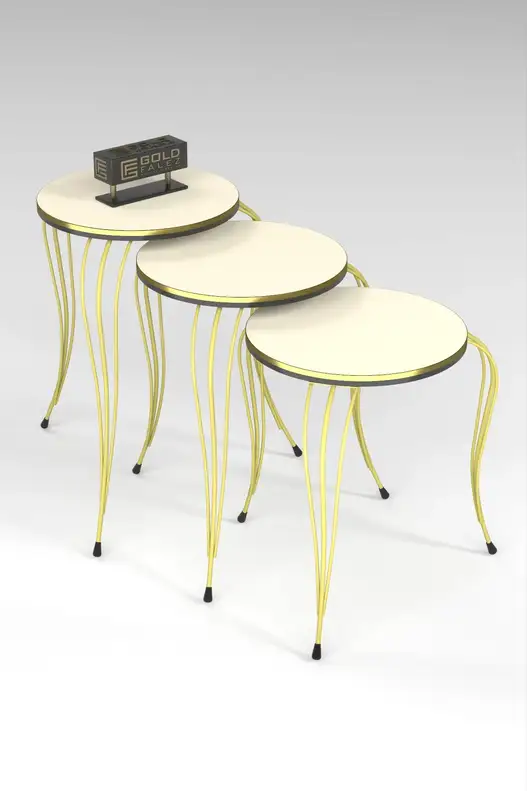 Zigon Coffee Table Luxury Double Gold