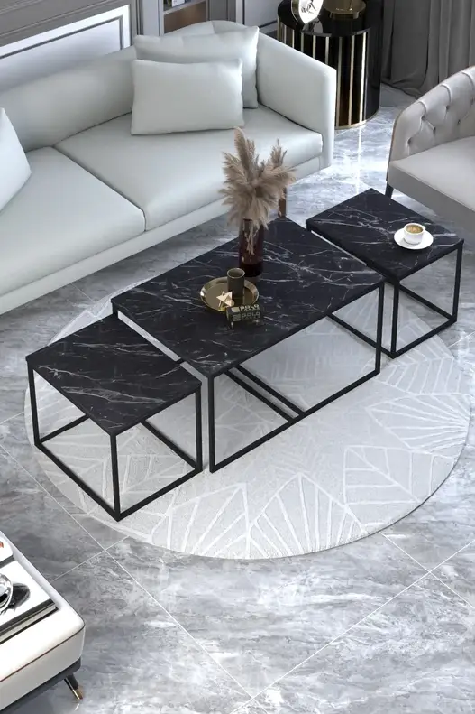 Flora Center and Zigon-Side Table Set