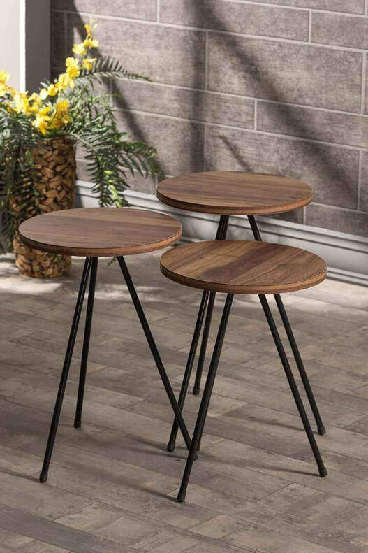 Metal Zigon Coffee Table