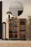 3-Door Shoe Cabinet - 4