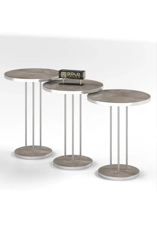 Silver Terra Zigon Coffee Table