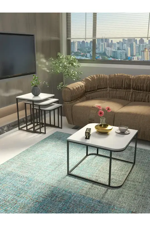 Damla Center and Zigon Coffee Table Set