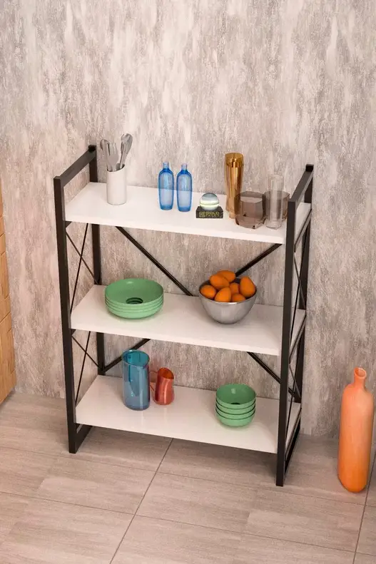 3 Raflı Dresuar