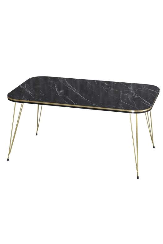 Gold Wire Double Gold Centre Coffee Table Square