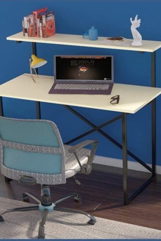 Study Desk with Bookcase