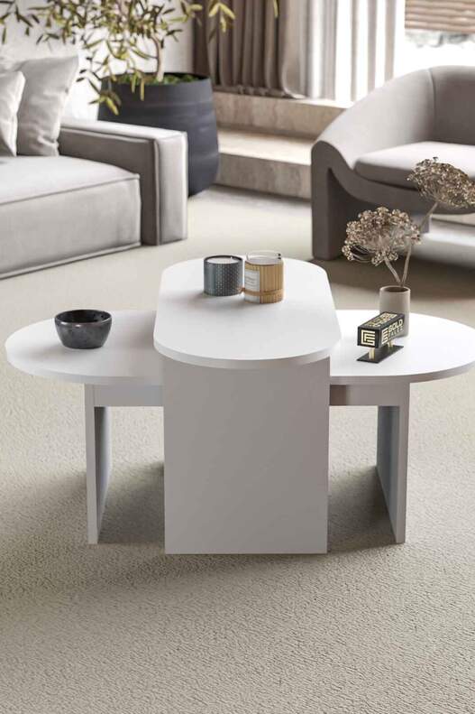 Setro 2 Piece Middle Coffee Table