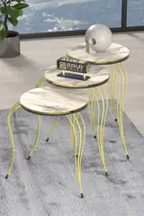 Zigon Coffee Table Luxury Double Gold