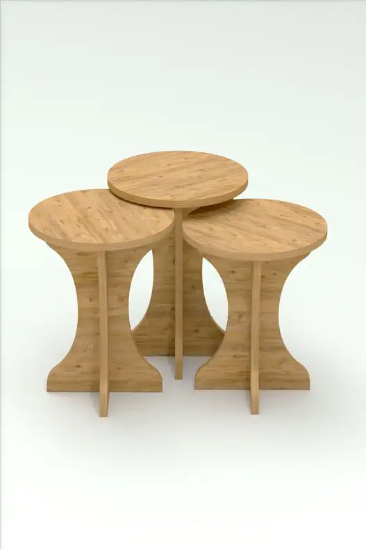 Centre coffee table and Zigon Coffee Table Cork Set