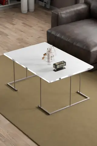 Solo Centre Coffee Table Silver