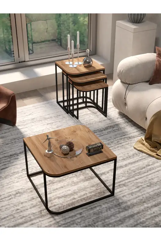 Damla Center and Zigon Coffee Table Set