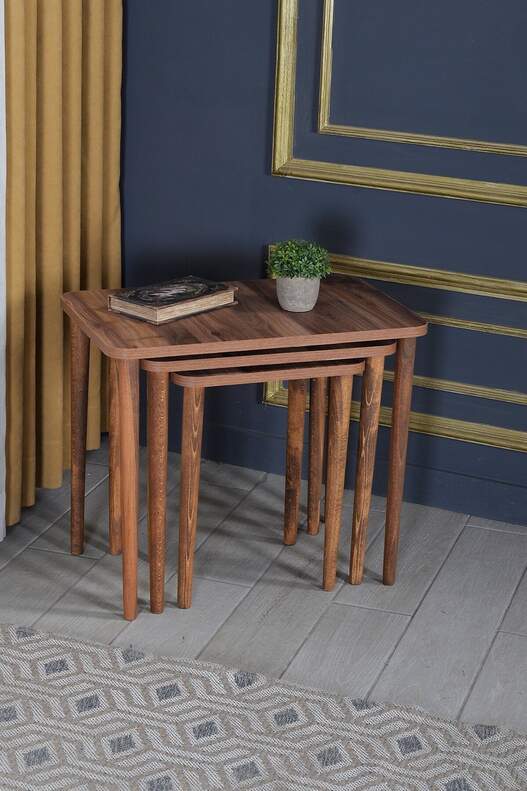 Wooden Square Zigon Coffee Table
