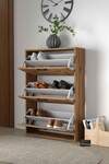 Shoe Cabinet with Drop Lid - 4