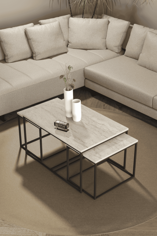 Flora Center and Zigon-Side Table Set