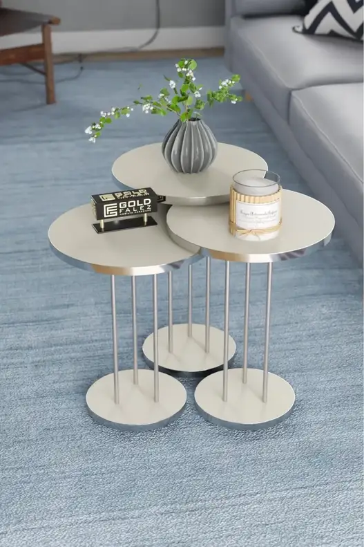 Silver Terra Zigon Coffee Table