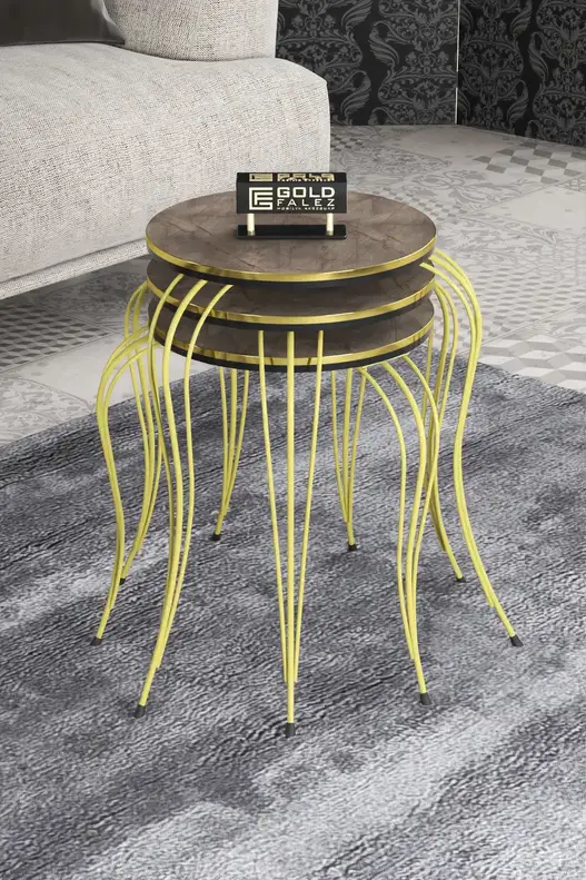Zigon Coffee Table Luxury Double Gold