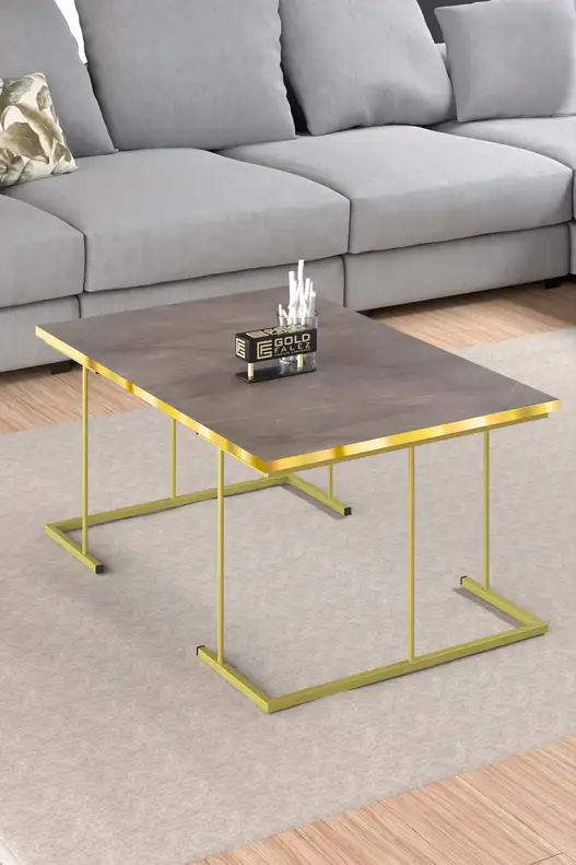 Solo Centre Coffee Table Gold