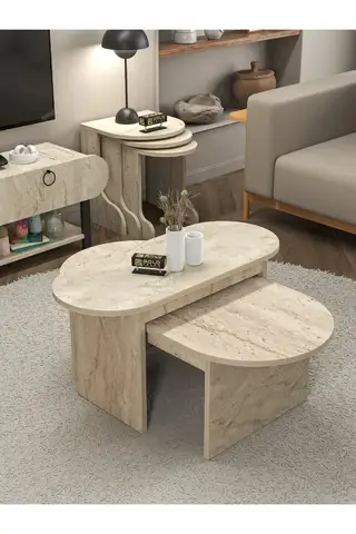 Setro 2'li Orta Sehpa