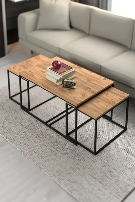 Flora Center and Zigon-Side Table Set