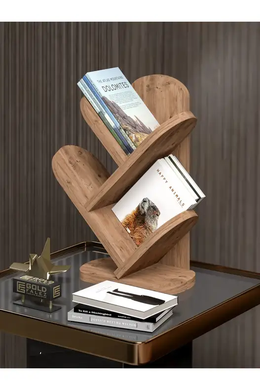 3 Shelf Desktop Bookcase