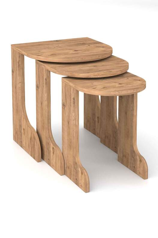 Setro 3 Piece Zigon Coffee Table