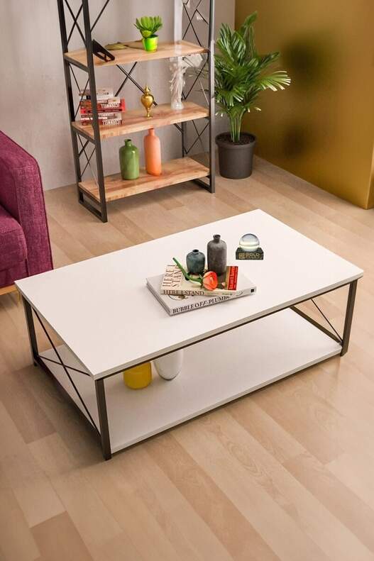 Centre Coffee Table Double Minimalist