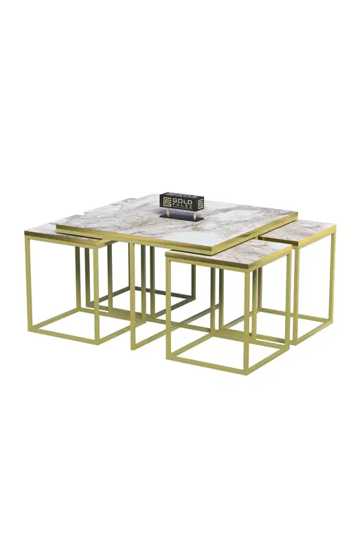 5'li Lux Altın Set