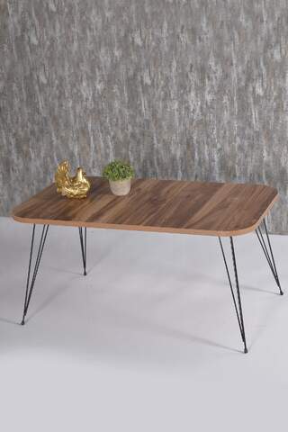 Black Wire Centre Coffee Table Square