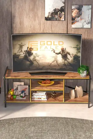 Tv Unit Double Gold